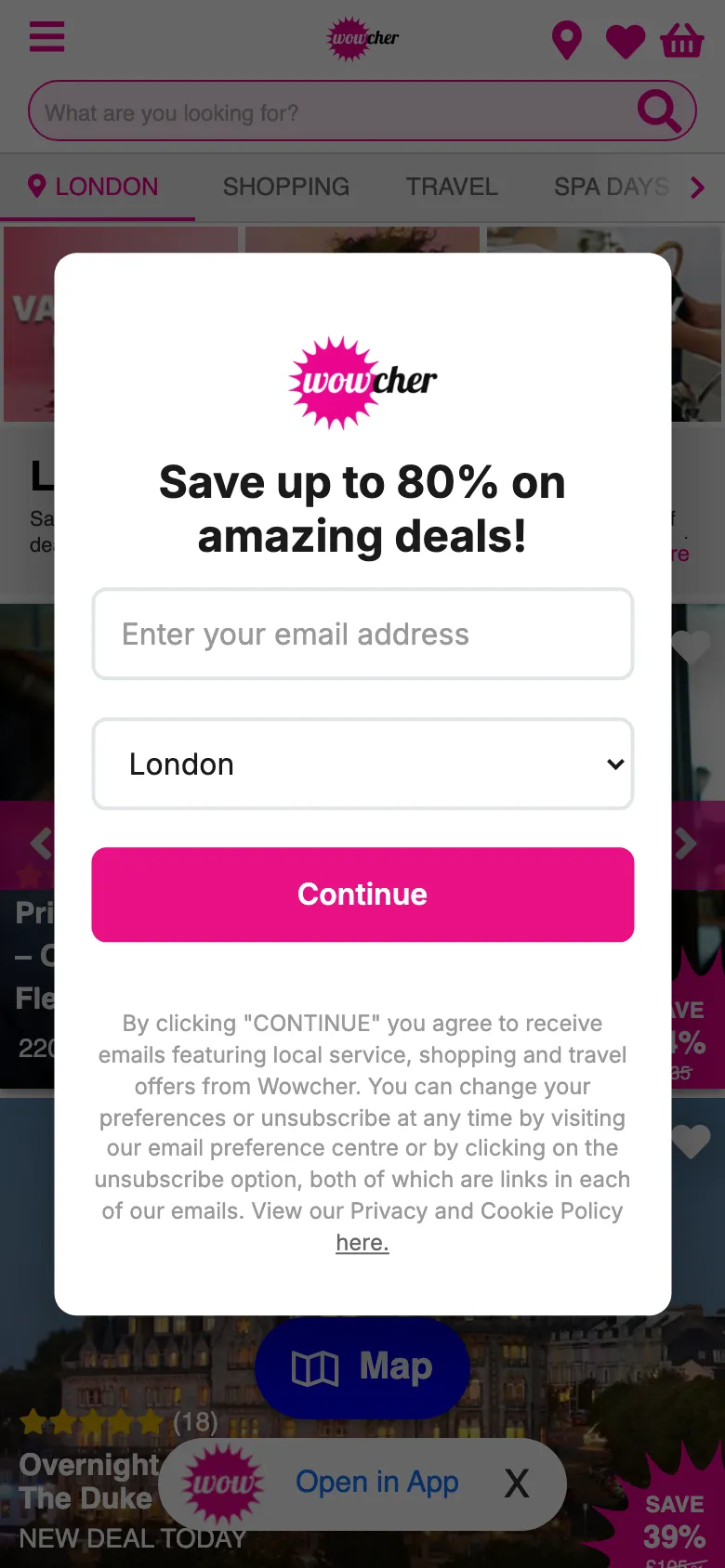 Wowcher preview