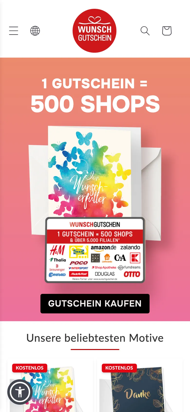 Wunschgutschein preview