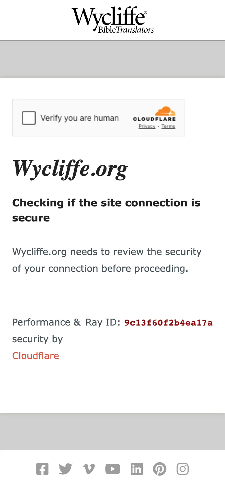 Wycliffe preview