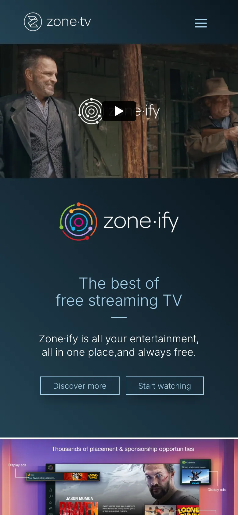 Zone preview