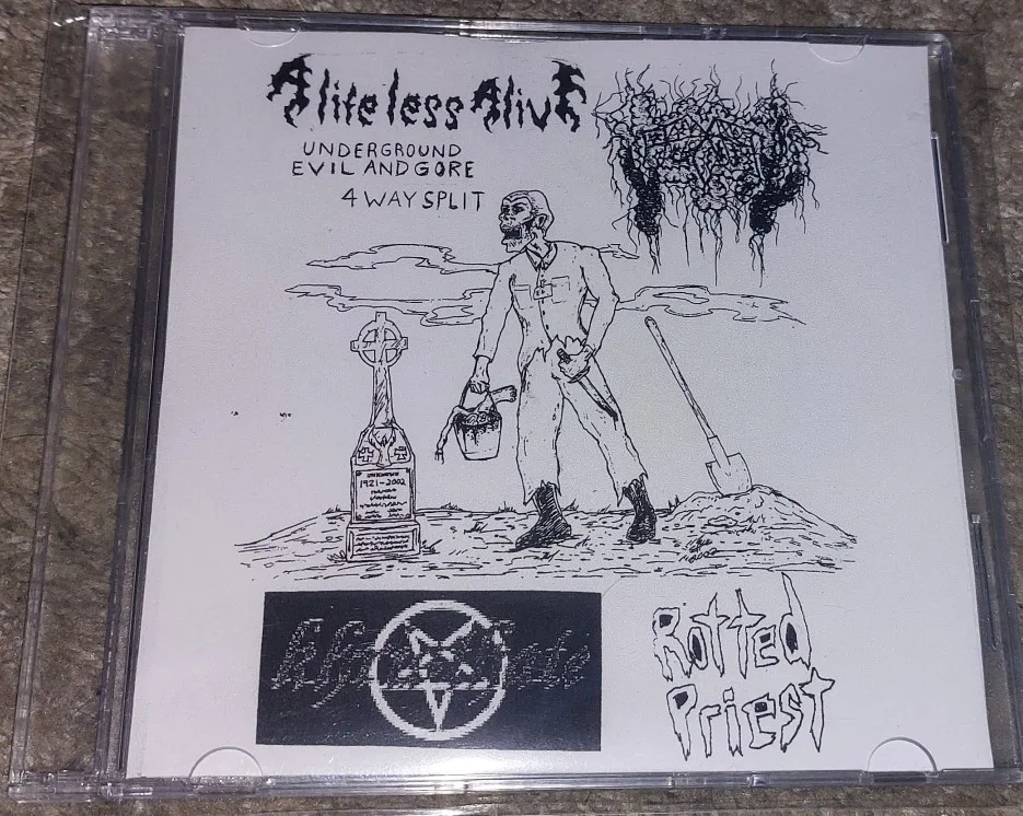 Underground Evil and Gore: 4 Way Split cover