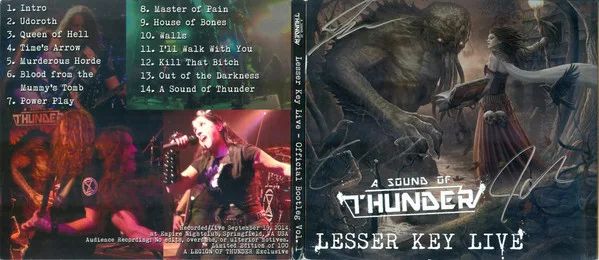 Lesser Key Live cover