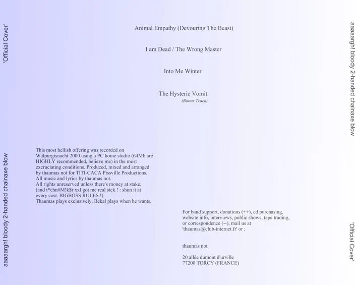 Official Cover cover