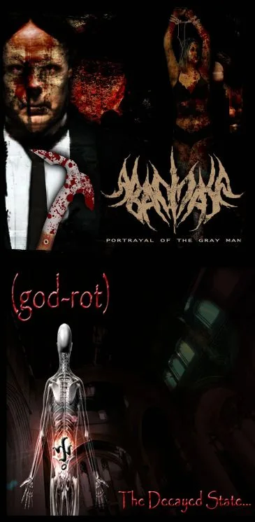 Portrayal of the Gray Man / The Decayed State... cover