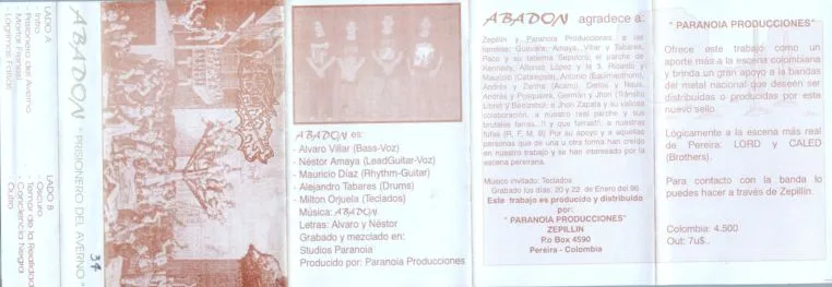 Prisionero del Averno cover