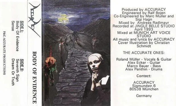 Body of Evidence cover