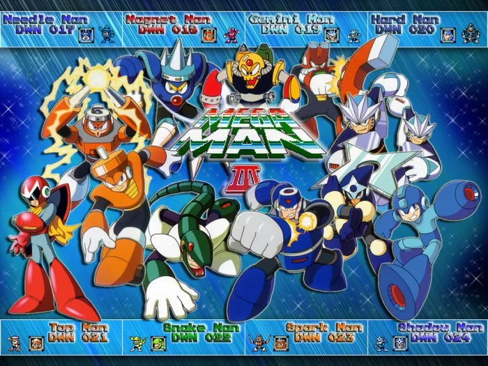 Mega Man 3 Opening cover