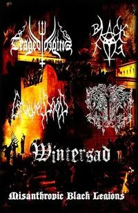 Misanthropic Black Legions cover