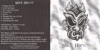Black Harvest cover