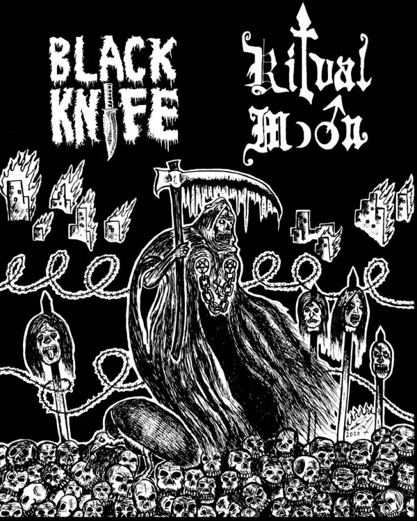 Black Knife / Ritual Moon cover