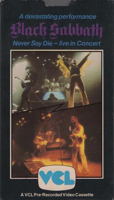 Never Say Die - Live in Concert cover