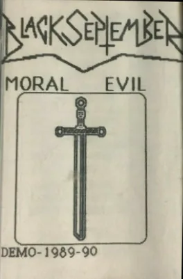 Moral Evil Demo-1989-90 cover