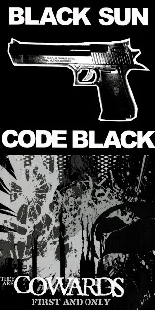 Code Black / First and Only cover