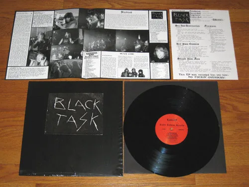 Blacktask / Spikes to the Wall cover