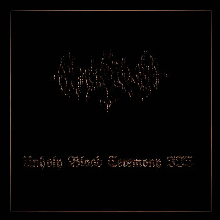 Unholy Blood Ceremony III cover