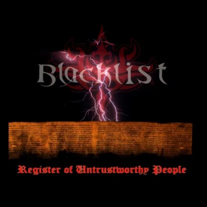 Register of Untrustworthy People cover