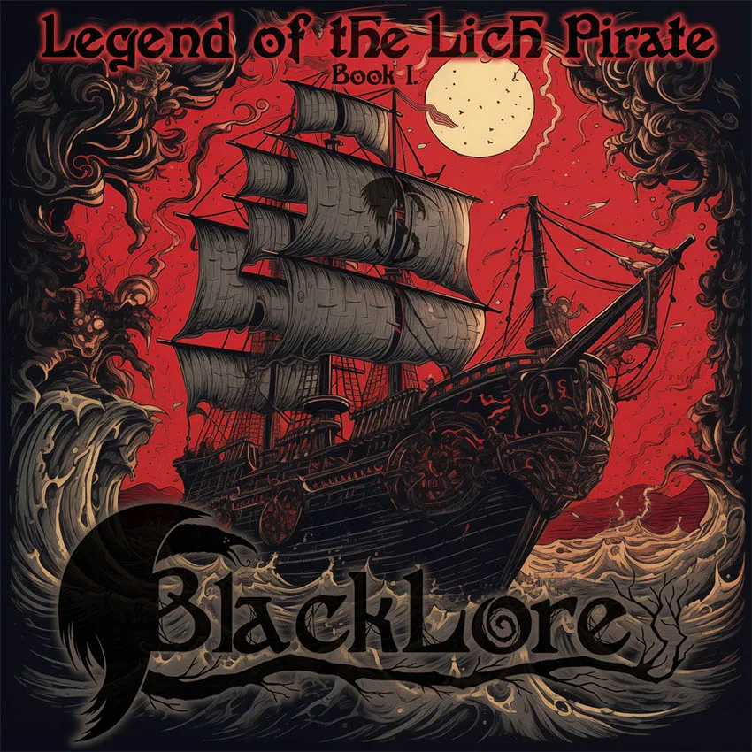 Legend of the Lich Pirate - Book I. cover