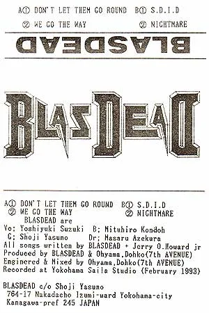 Blasdead cover