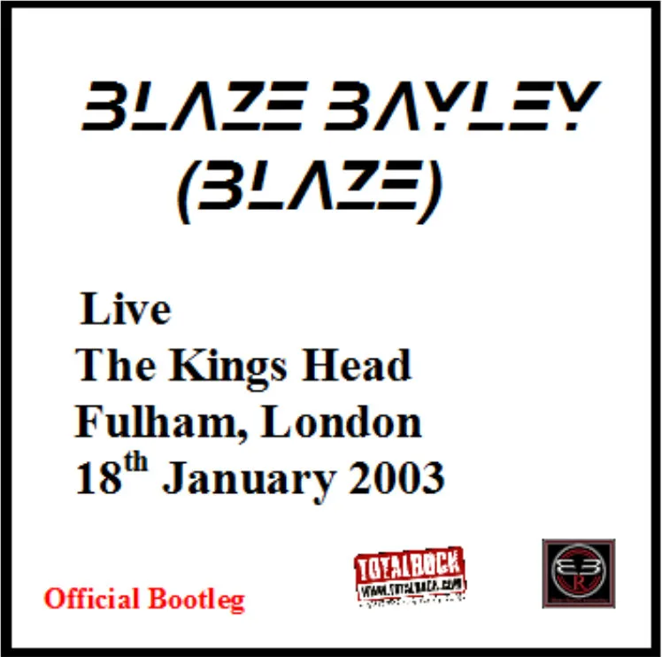 Live - The Kings Head - Fulham, London - 18th January 2003 cover