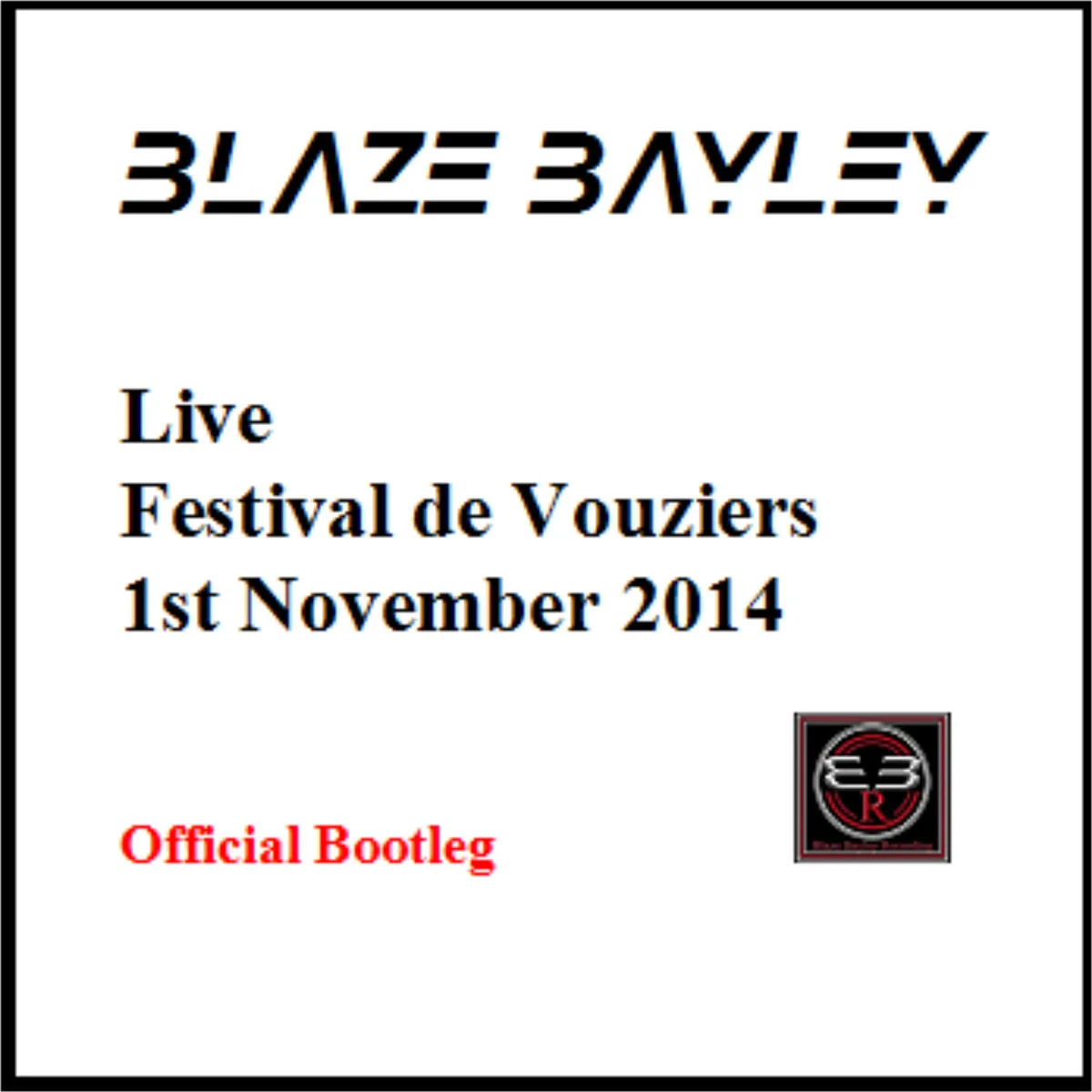 Live at Festival de Vouziers - 1st November 2014 cover
