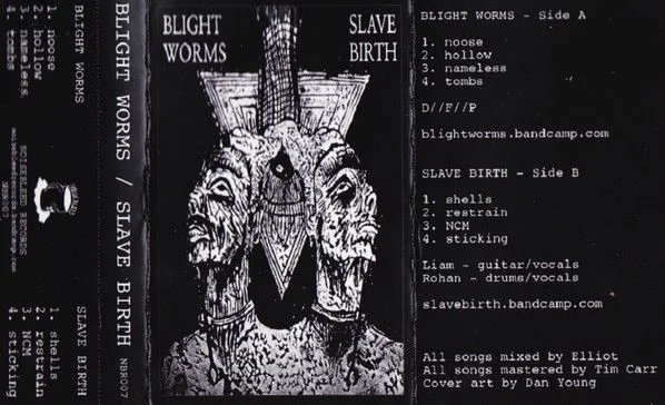 Blight Worms / Slave Birth cover