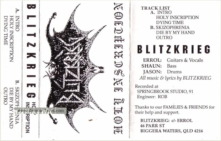 Holy Inscription cover