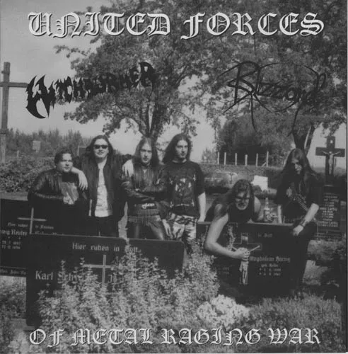 United Forces of Metal Raging War cover
