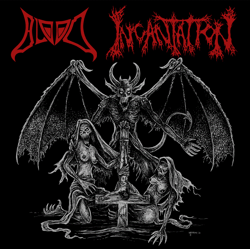 Blood / Incantation cover