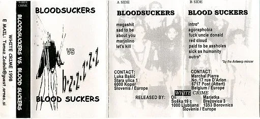Bloodsuckers vs Blood Suckers cover