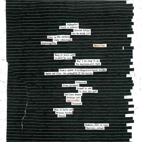 Redacted cover