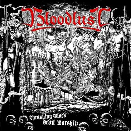 Thrashing Black Devil Worship cover