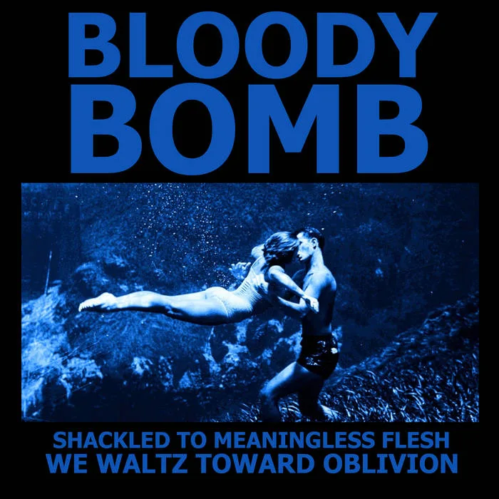 Shackled to Meaningless Flesh We Waltz Toward Oblivion cover