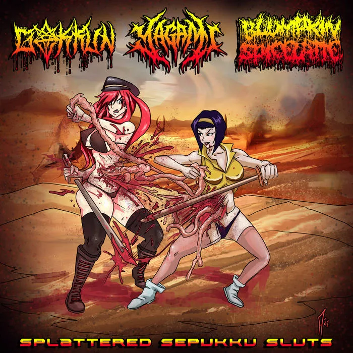 Splattered Seppuku Sluts cover
