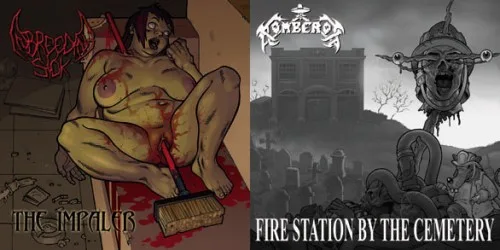 Fire Station by the Cemetery / The Impaler cover