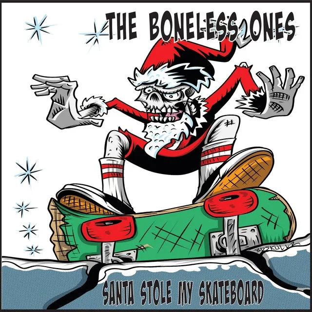 Santa Stole My Skateboard cover