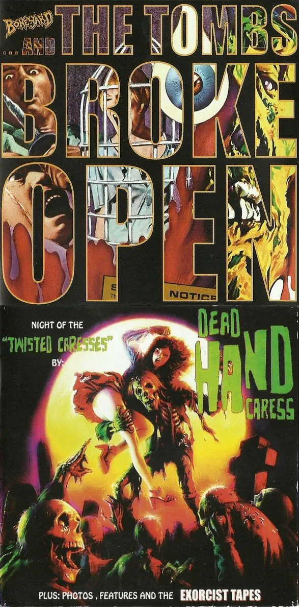 ...and the Tombs Broke Open / Night of the "Twisted Caresses" cover