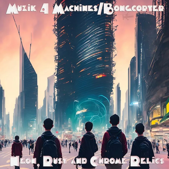 Neon, Rust and Chrome Relics cover