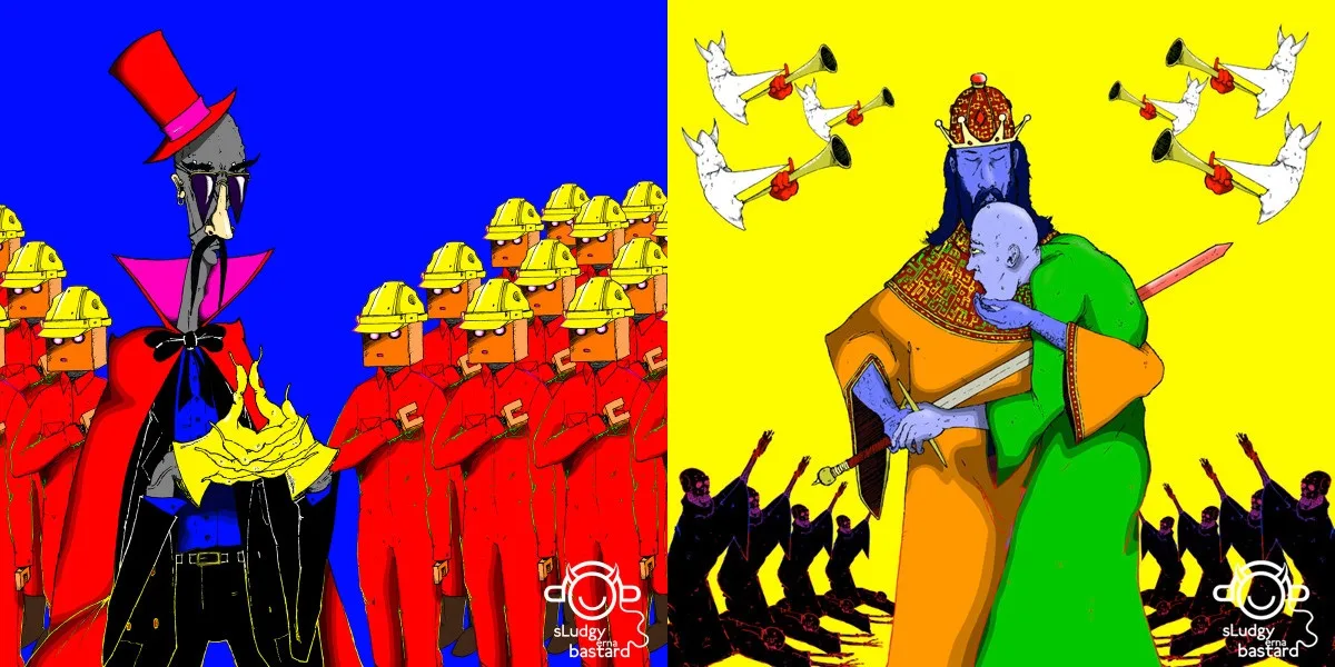 Sludgy Erna Bastard Volume 1 cover