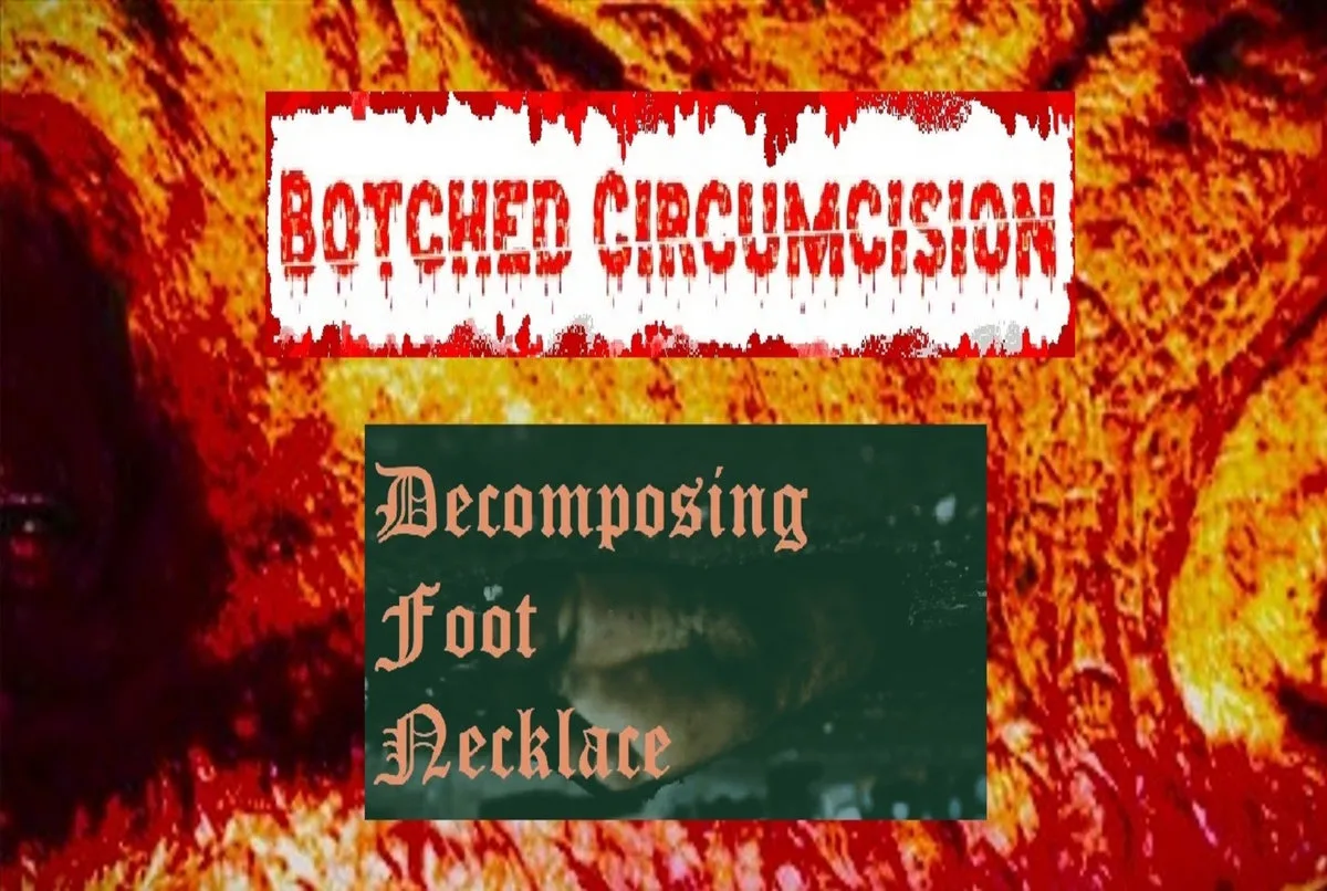 Decomposing Foot Necklace cover