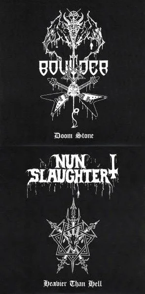 Heavier than Hell / Doom Stone cover