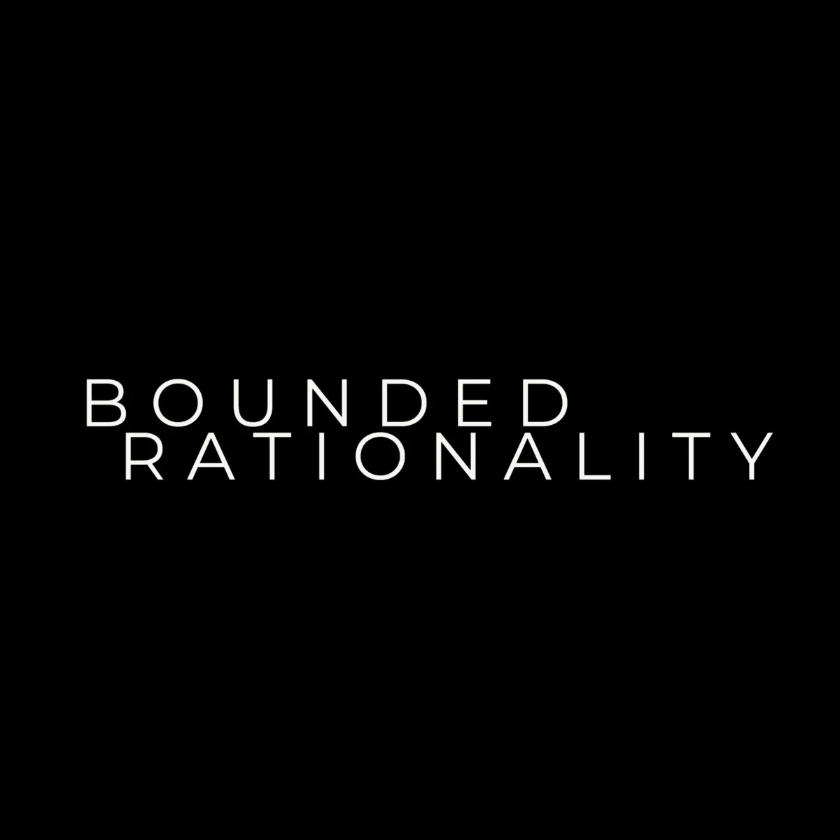 Bounded Rationality cover