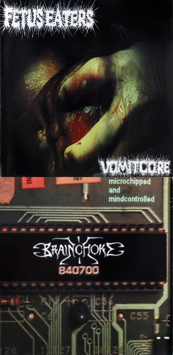 Vomitcore / Microchipped or Mindcontrolled cover