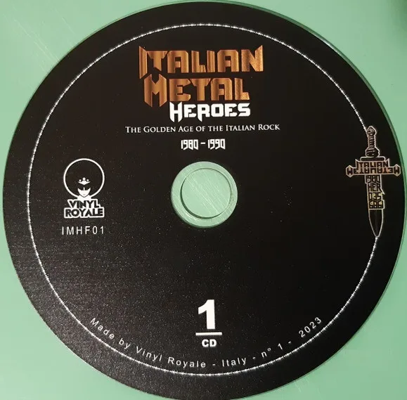 Italian Metal Heroes - The Golden Age of the Italian Rock 1980-1990 Vol. 1 cover
