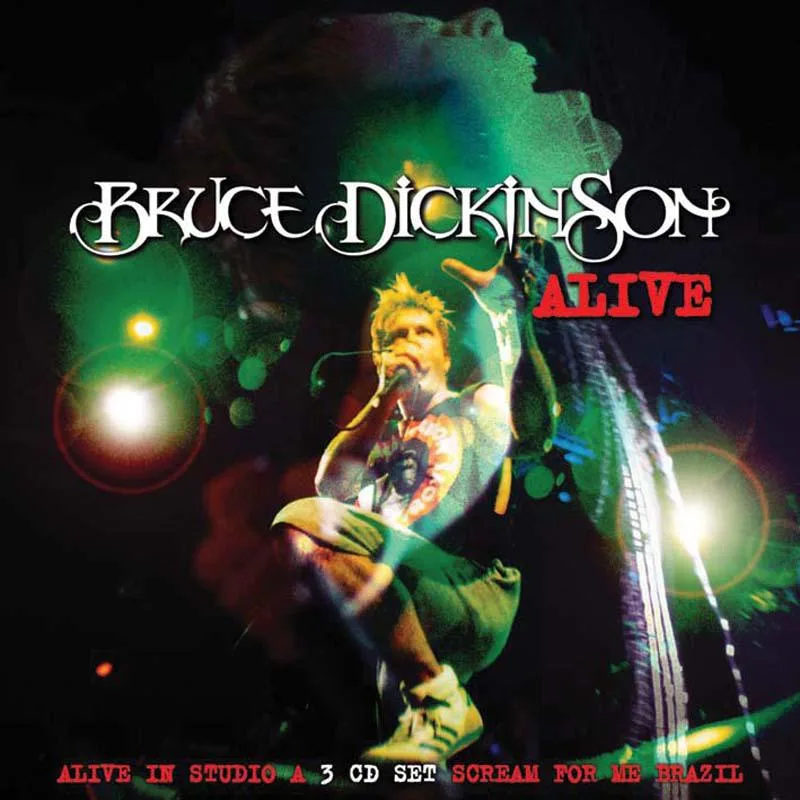 Bruce Dickinson Alive cover