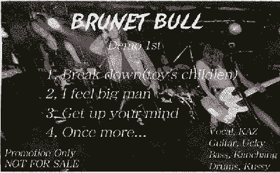 Brunet Bull / Demo 1st. cover