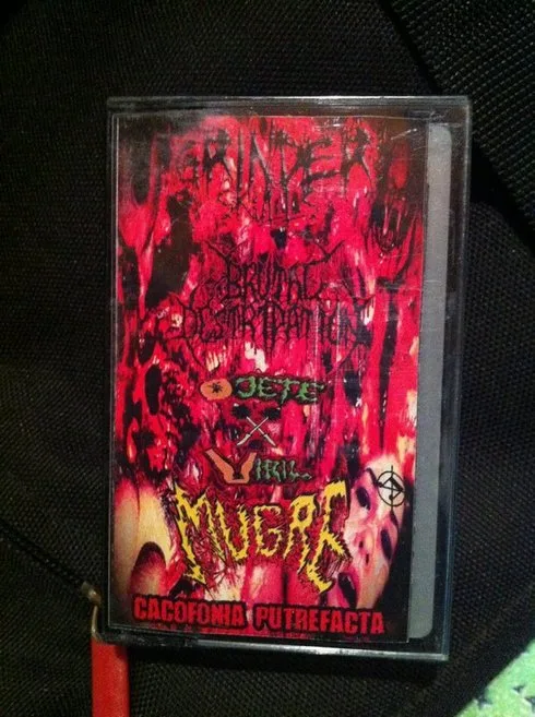 Cacofonia putrefacta - 4 Way Insane Split cover