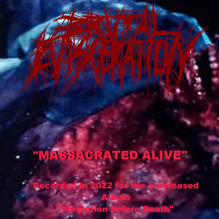 Massacrated Alive cover
