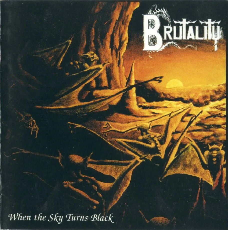 When the Sky Turns Black cover