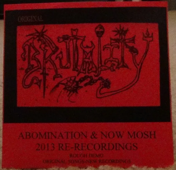 Abomination & Now Mosh 2013 Re-recordings cover