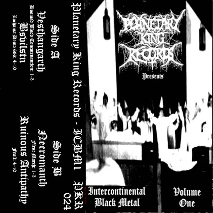 Intercontinental Black Metal Volume One cover